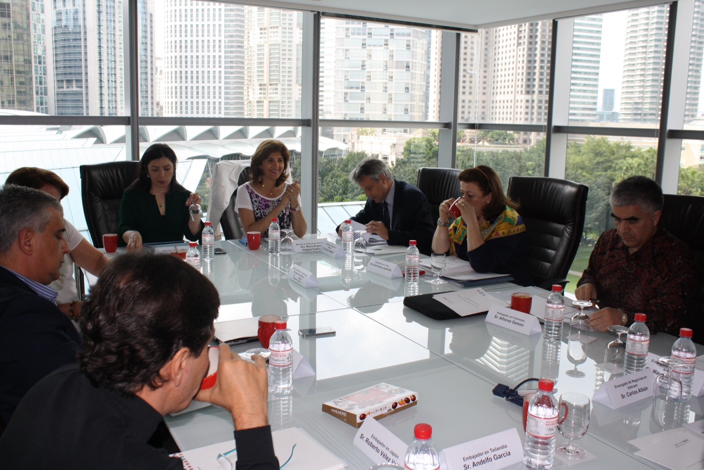 canciller, embajadores de asia pacífico