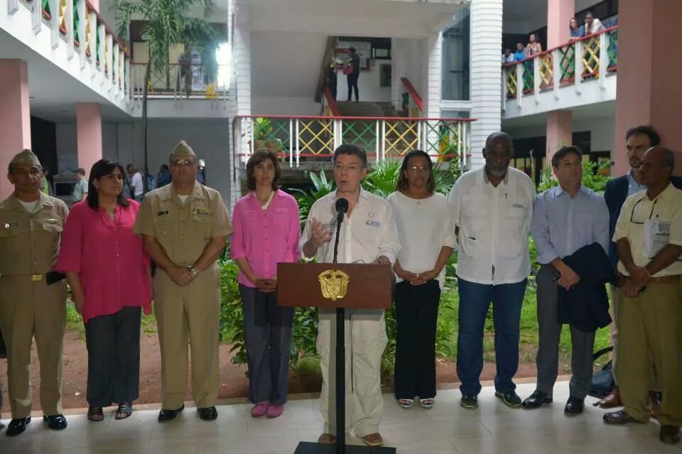 entrega de balance del plan San Andrés