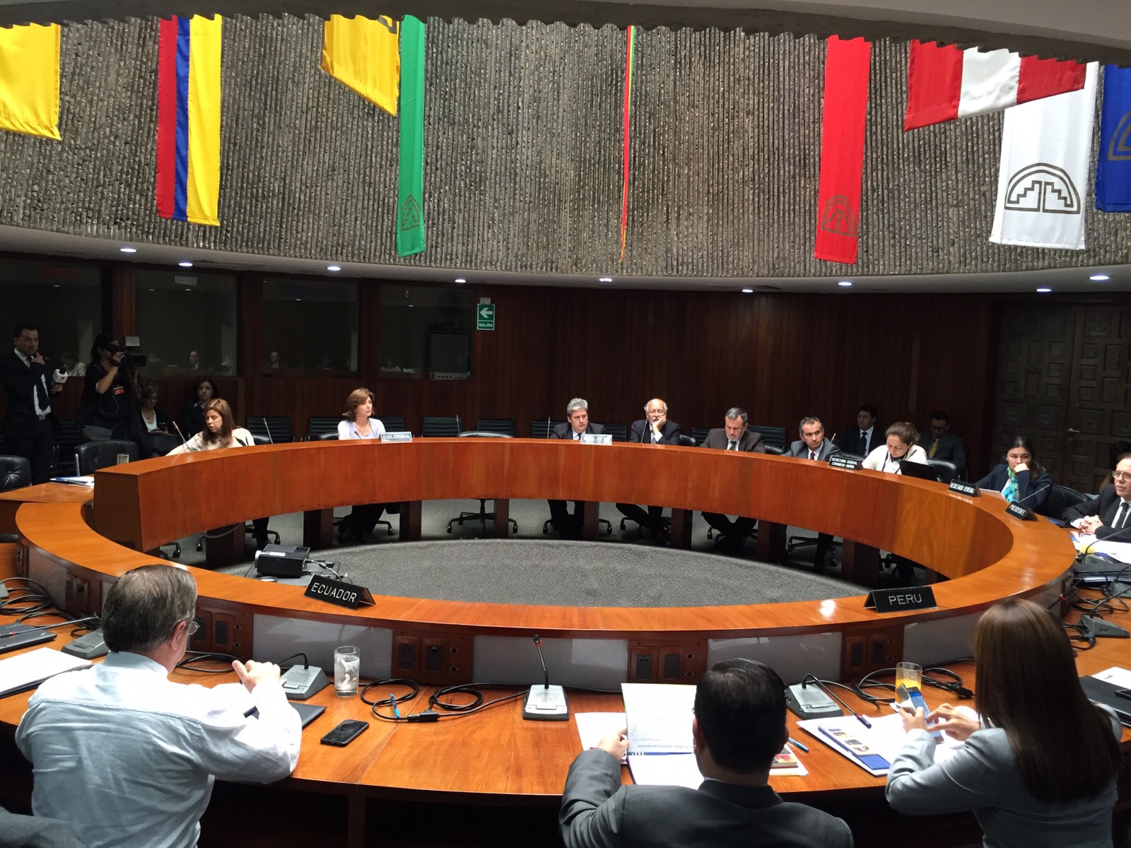 Reunión Extraordinaria del Consejo Ampliado de Ministros de Relaciones Exteriores de la Comunidad Andina