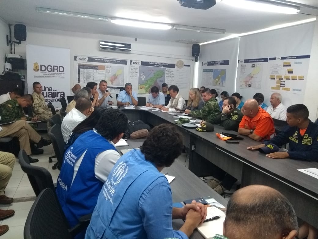 Dirección de Fronteras de Cancillería coordina balance de Puesto de Mando Unificado en La Guajira