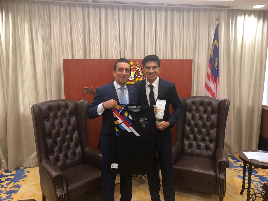 Colombia y Malasia identifican proyectos de cooperación en materia de deportes 