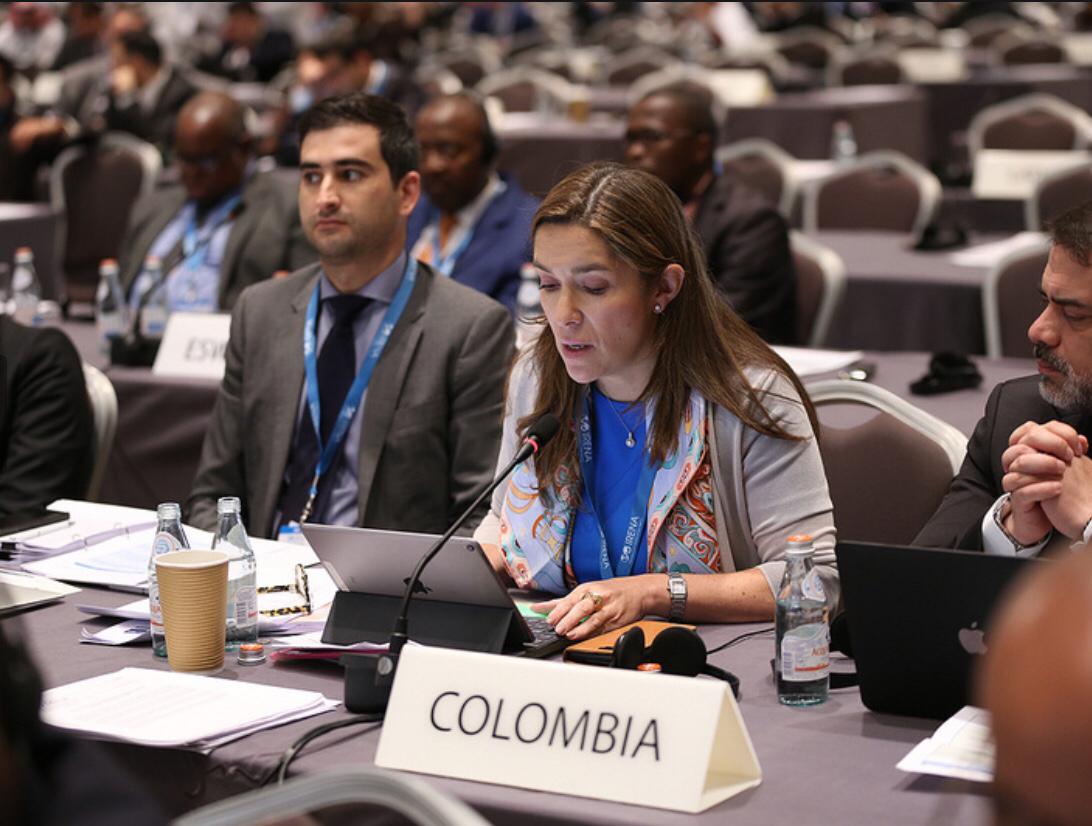 Colombia participó en la Novena Asamblea General de la IRENA