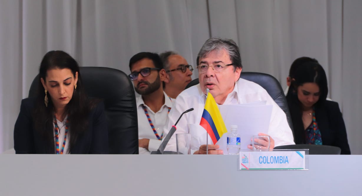 Canciller Holmes Trujillo agradeció a los países que participaron en la Cumbre de Tuxtla el apoyo a la política de Paz con Legalidad del Presidente Iván Duque