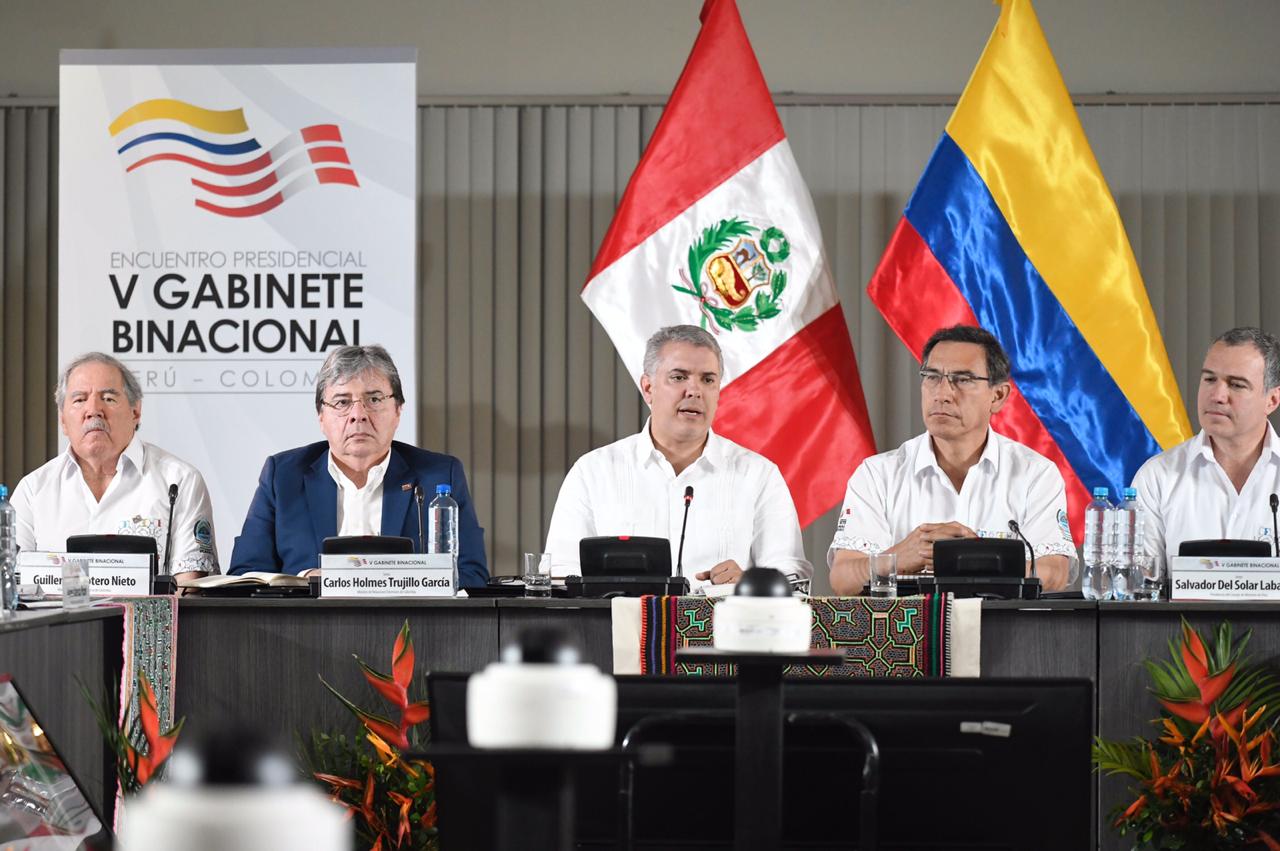 Encuentro en región amazónica del Perú es para que también elevemos la voz en la protección de nuestra Amazonía: Presidente Duque