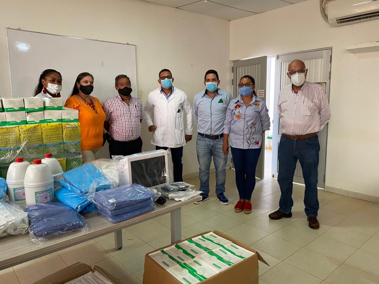 Dirección de Fronteras de la Cancillería entregó elementos de bioseguridad y equipos biomédicos al Hospital Departamental San Antonio de Mitú