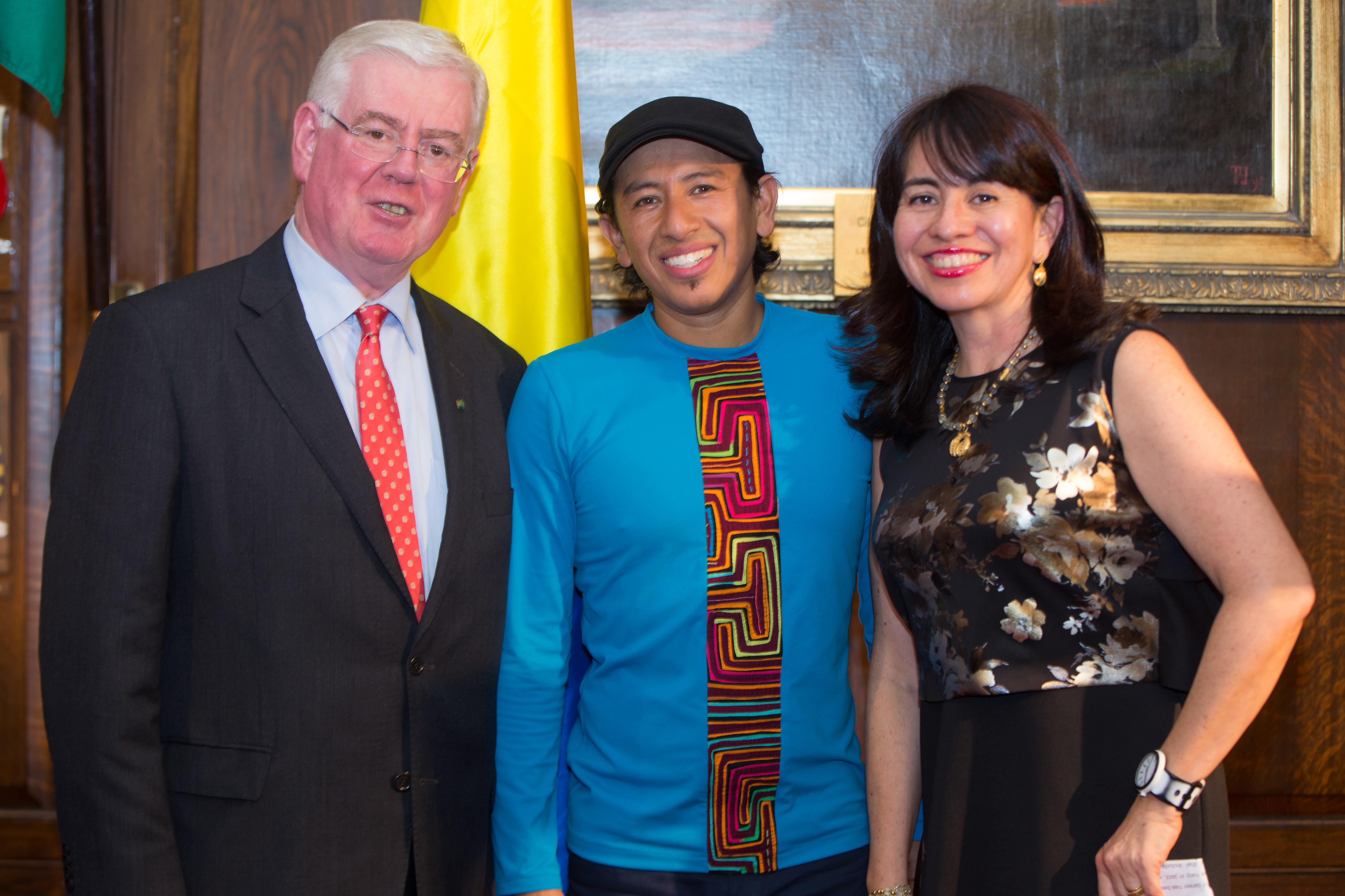 Colombia celebra la apertura de su Embajada en Irlanda con el concierto del arpista