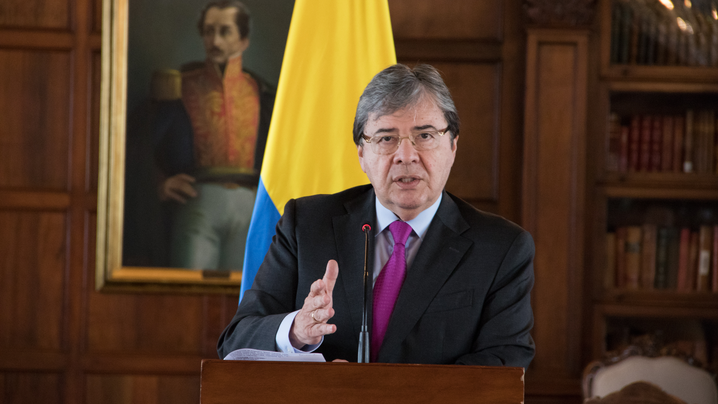 Canciller Carlos Holmes Trujillo reiteró el llamado del Grupo de Lima a  Naciones Unidas para que se tomen acciones frente a la situación de  Venezuela | Cancillería