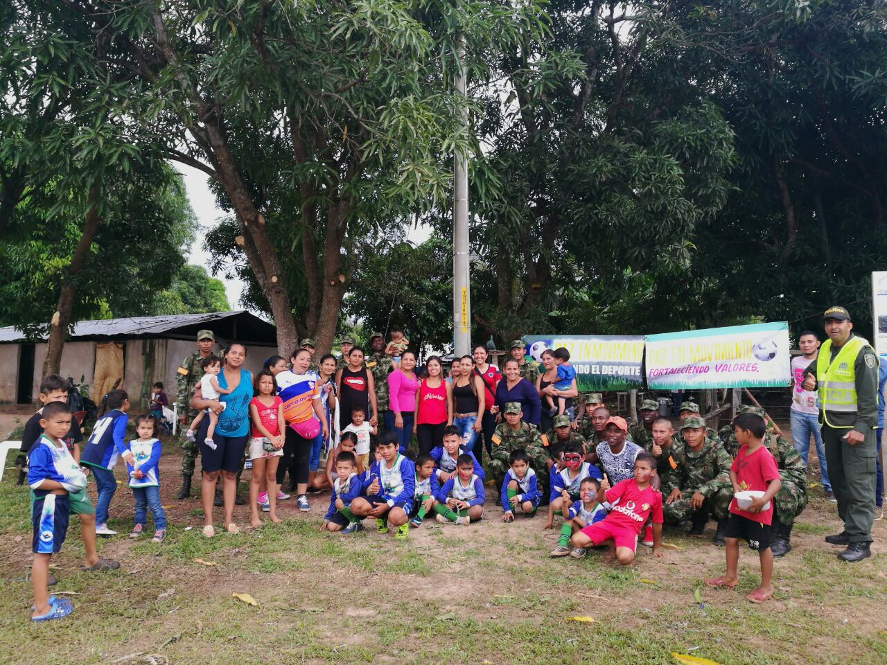 Dirección para el Desarrollo y la Integración Fronteriza realizó mingas comunitarias en municipios de frontera