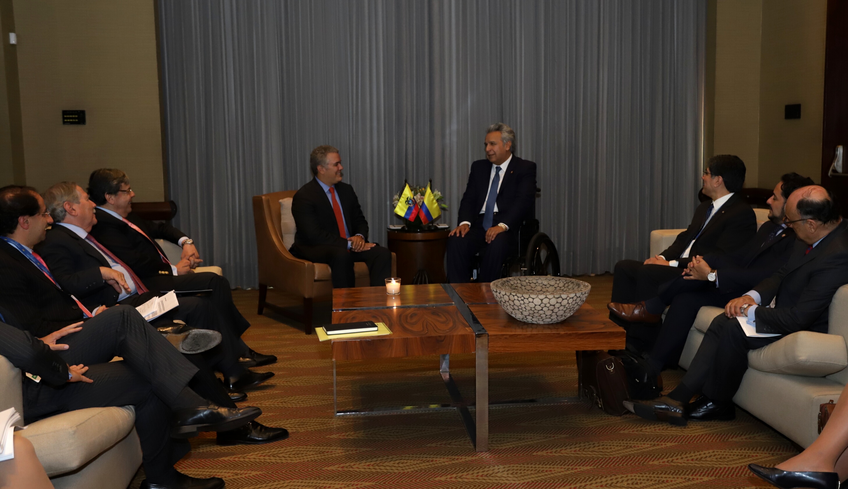 Presidente de Colombia dialogó con su homólogo de Ecuador, Lenín Moreno Garcés