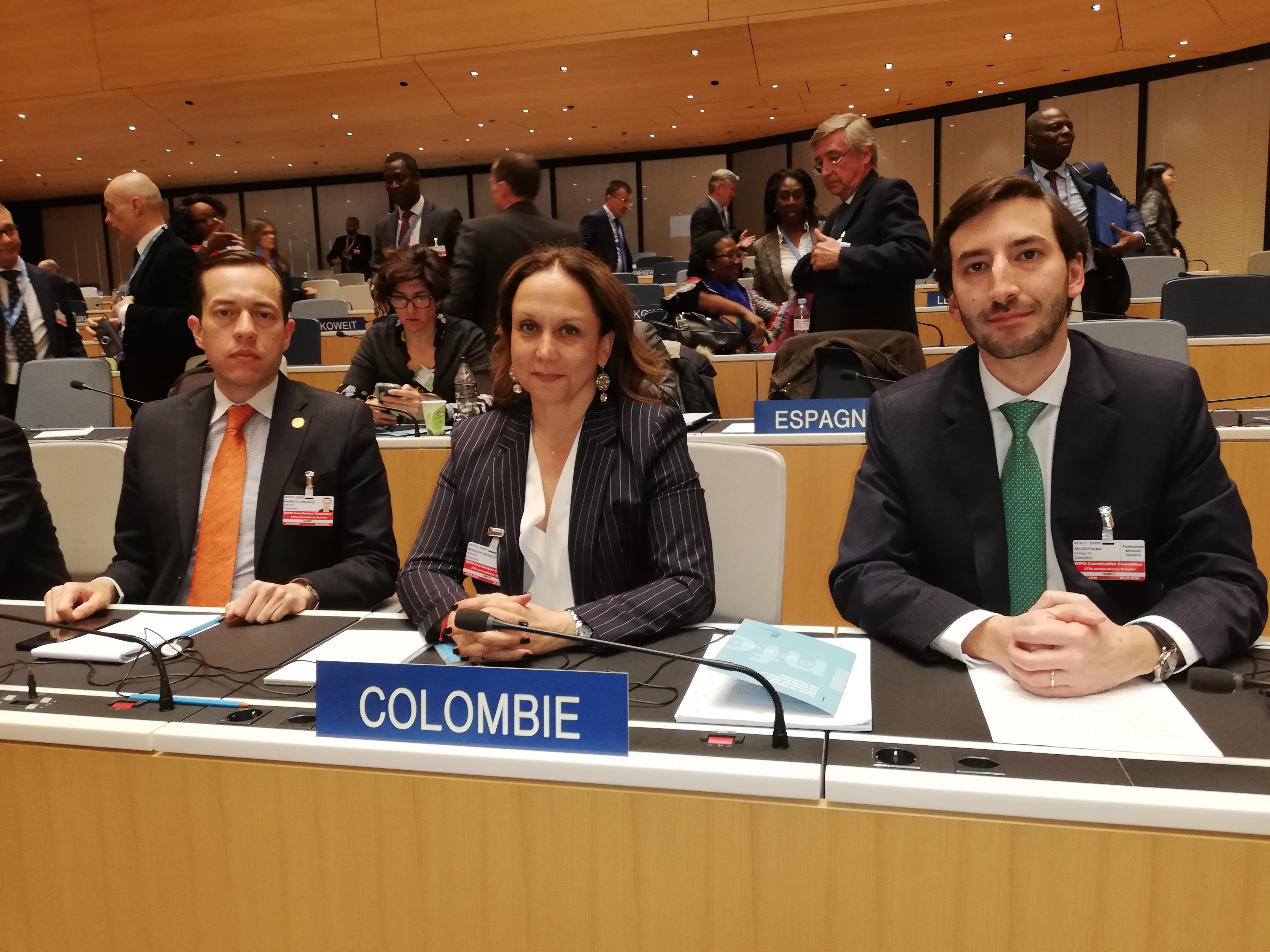 Colombia participó en la sesión de elección del Director de la OMPI
