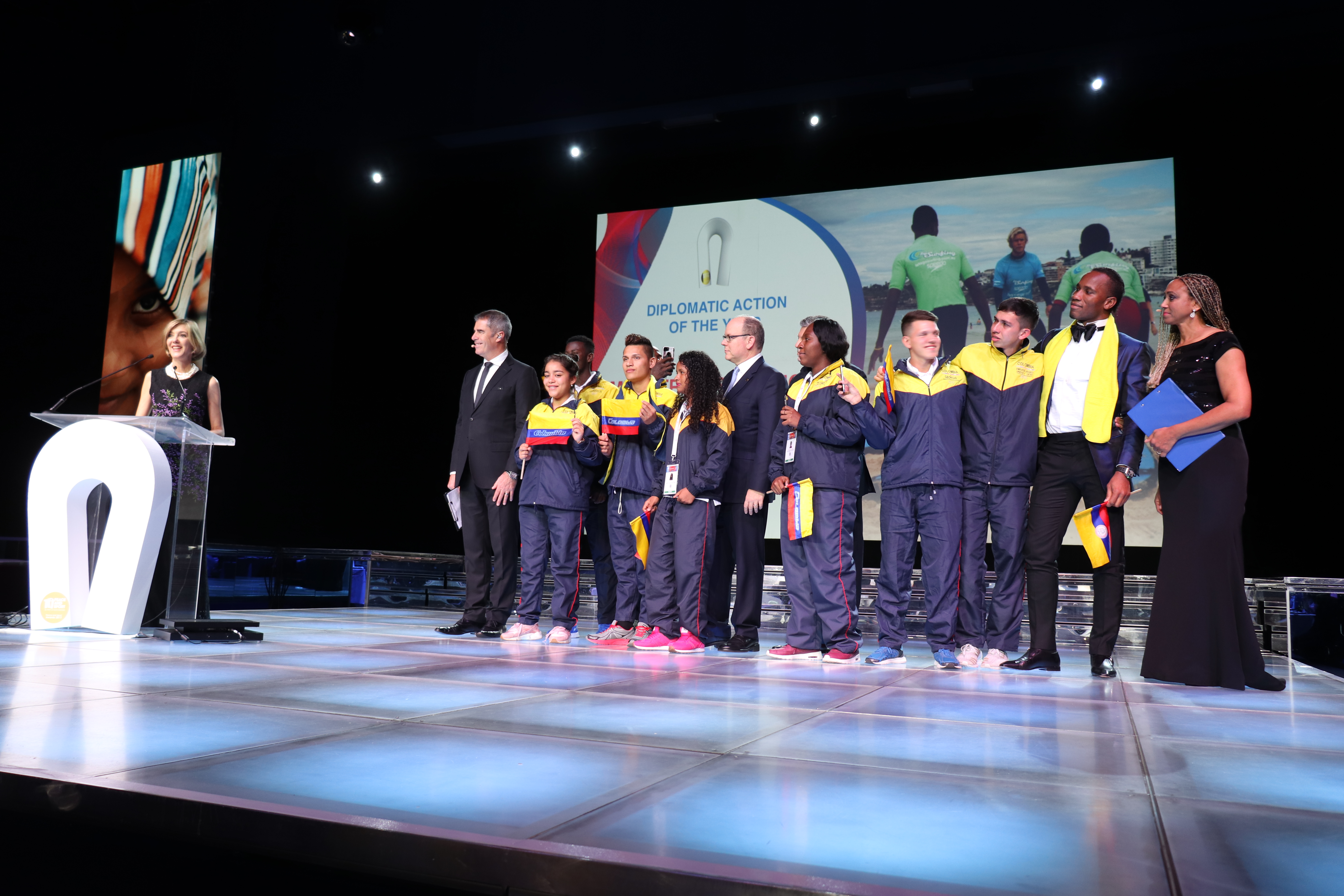 Viceministra Patti Londoño agradeció el premio entregado por Peace and Sport a Diplomacia Deportiva y Cultural, iniciativa creada por la Canciller María Ángela Holguín