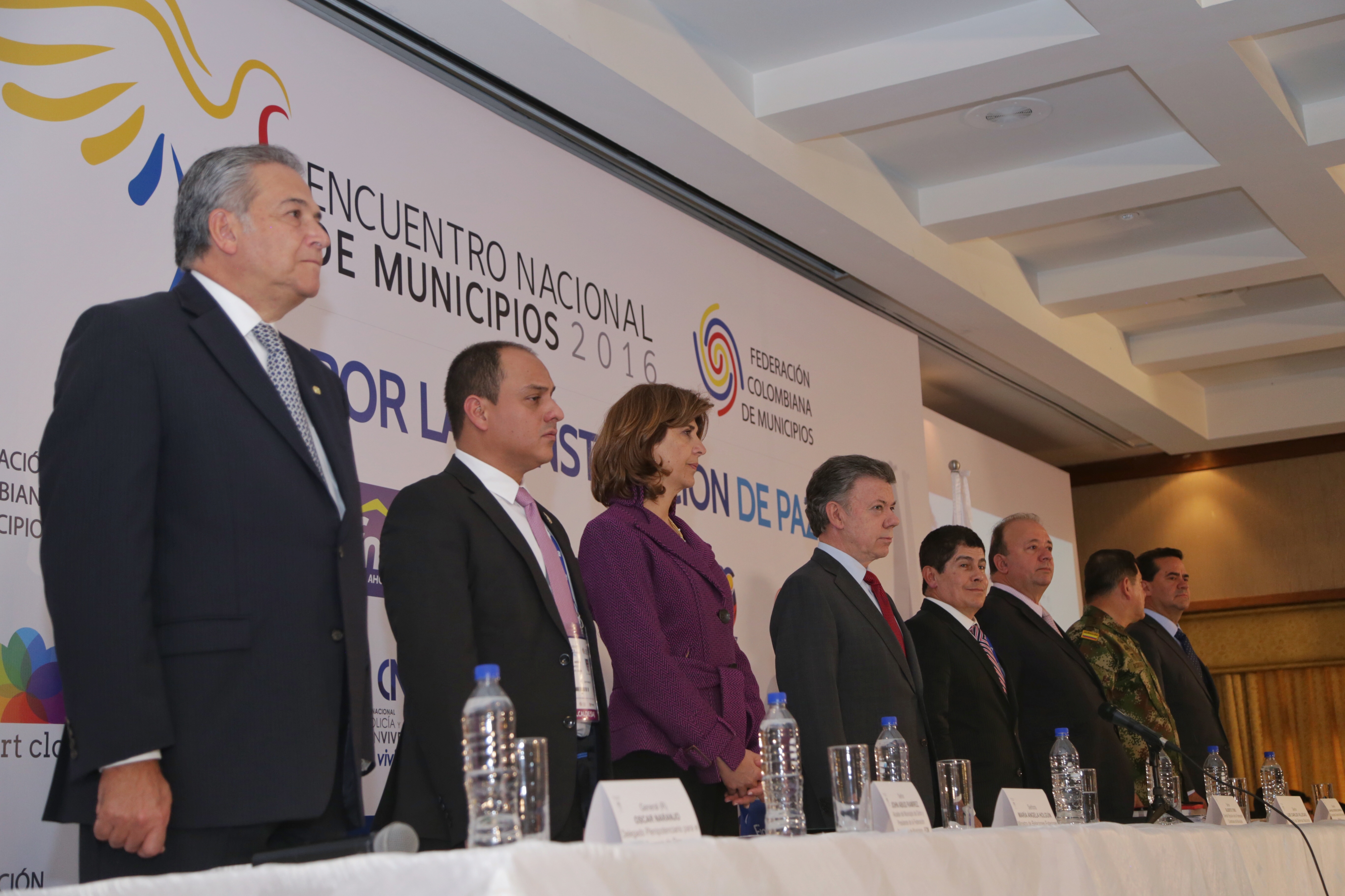 Canciller participa en el Encuentro Nacional de Municipios 2016 ‘Por la Construcción de la Paz'