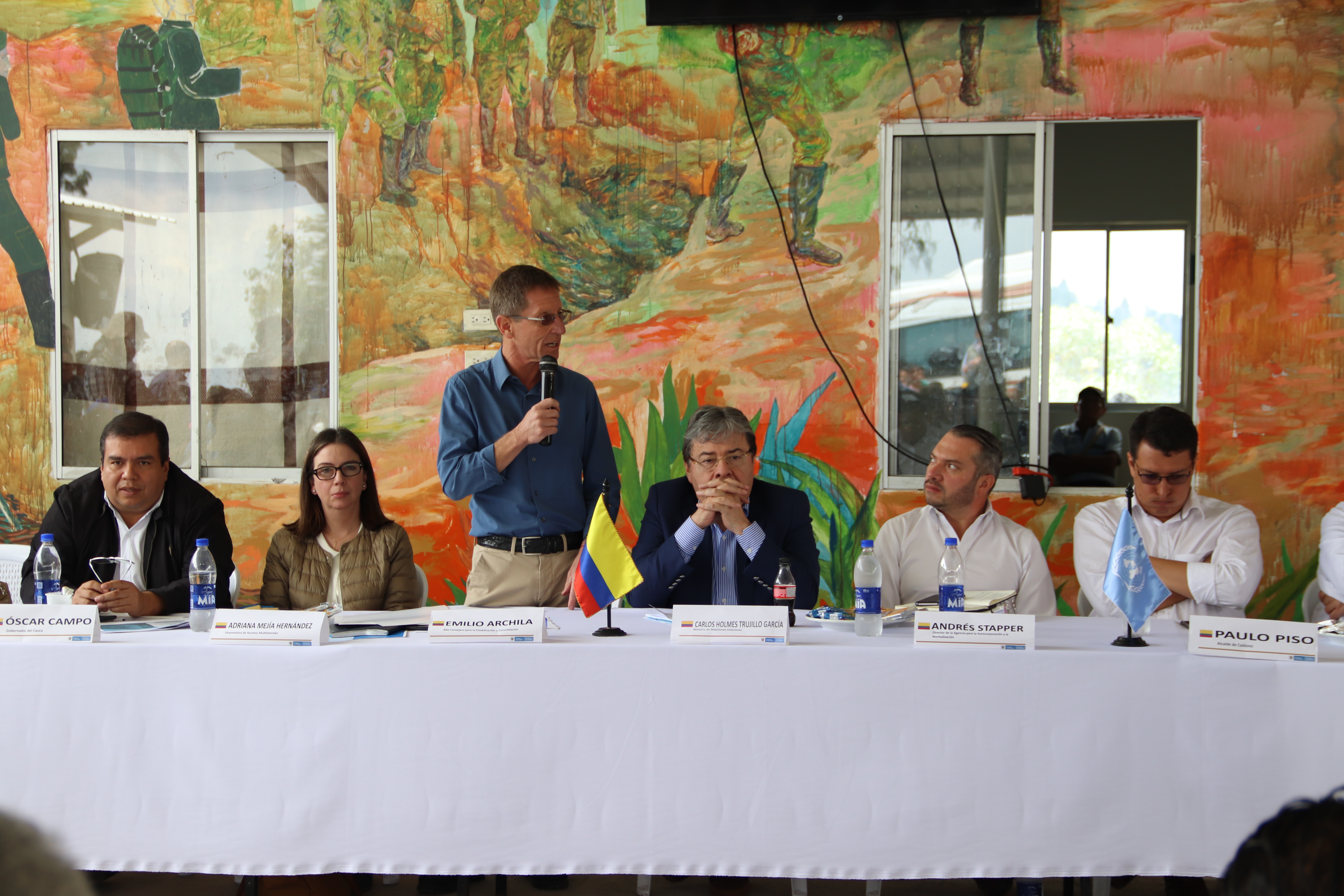 Culminó con éxito visita del Consejo de Seguridad de la ONU a Colombia
