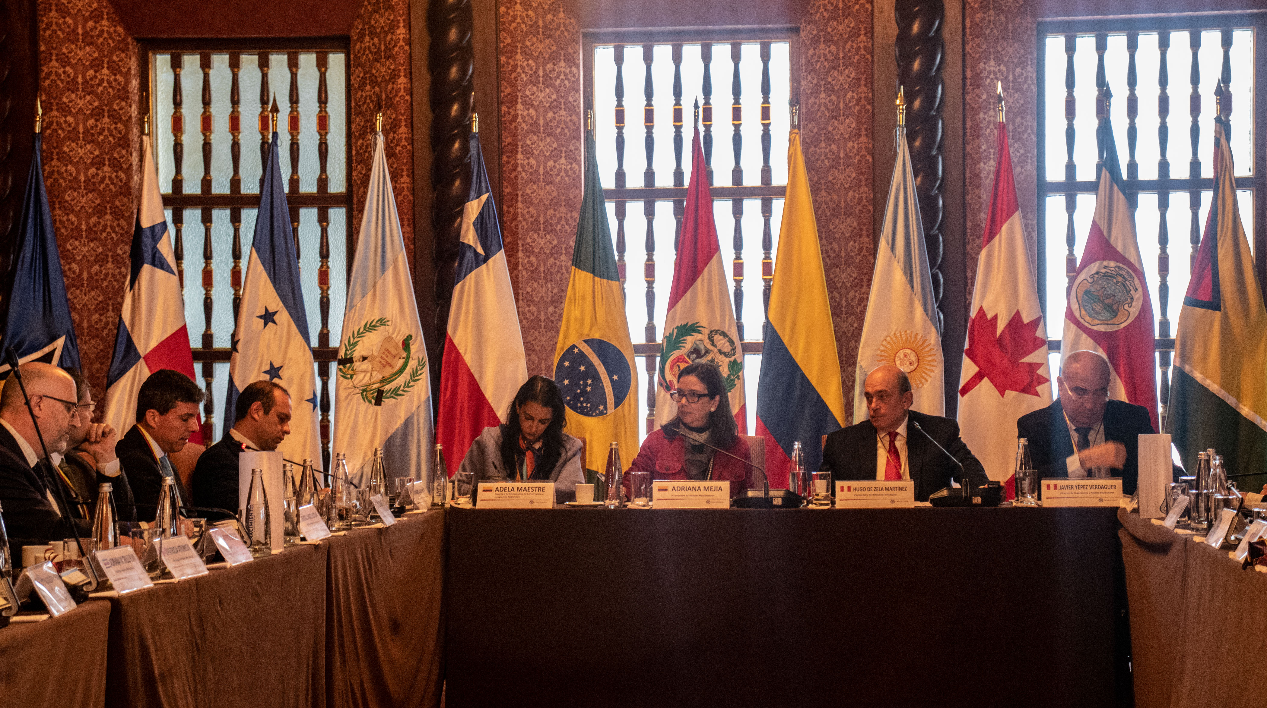 Viceministra de Asuntos Multilaterales presidió reunión de coordinadores nacionales del Grupo de Lima