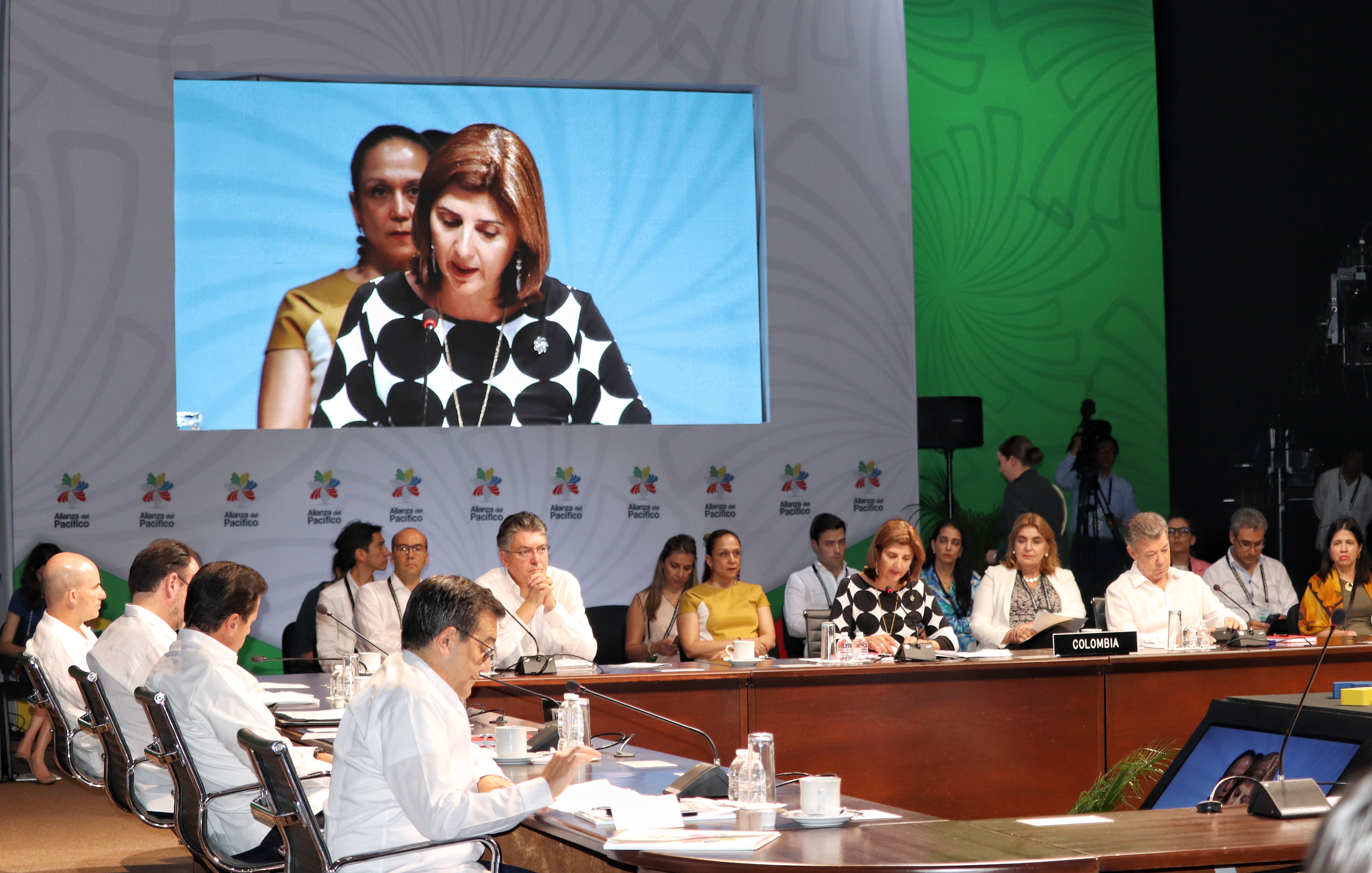 Canciller Holguín presentó el informe sobre los Grupos Técnicos de la Alianza del Pacífico coordinados por Colombia durante 2017-2018