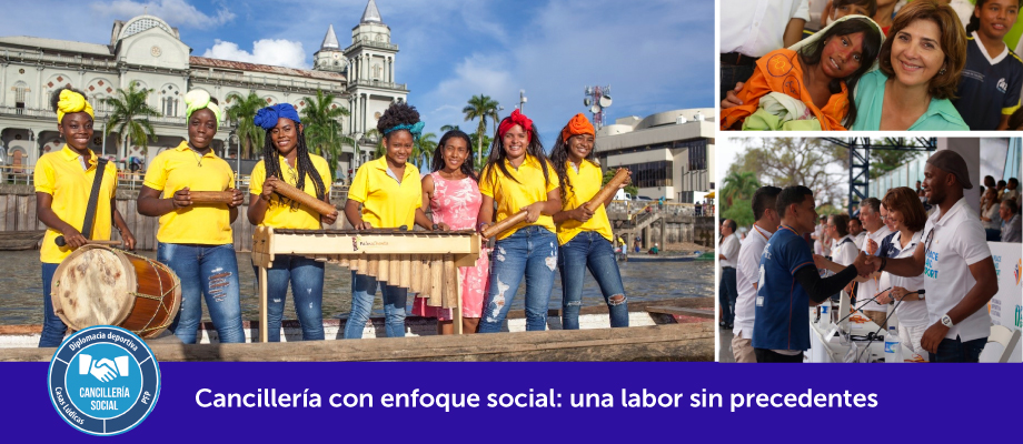 Cancillería con enfoque social: una labor sin precedentes