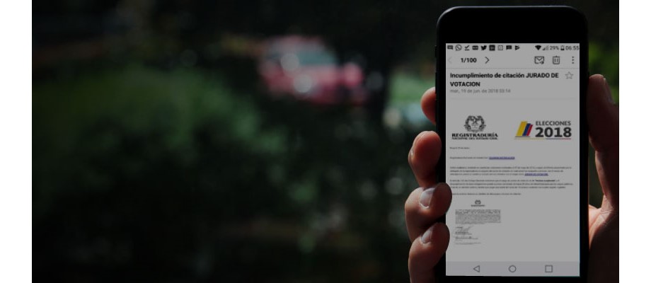 La Registraduría Nacional del Estado Civil alerta por correos falsos con supuestas notificaciones a jurados de votación de las elecciones presidenciales