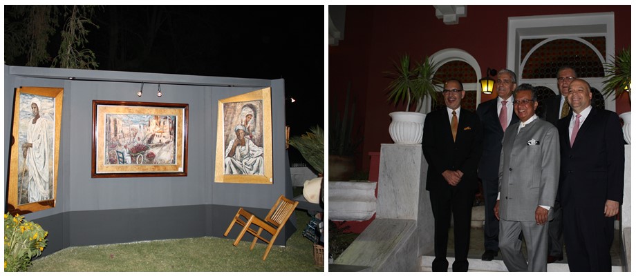 Los países de la Alianza del Pacífico rinden homenaje al artista plástico colombiano Américo Lozano en el Cairo