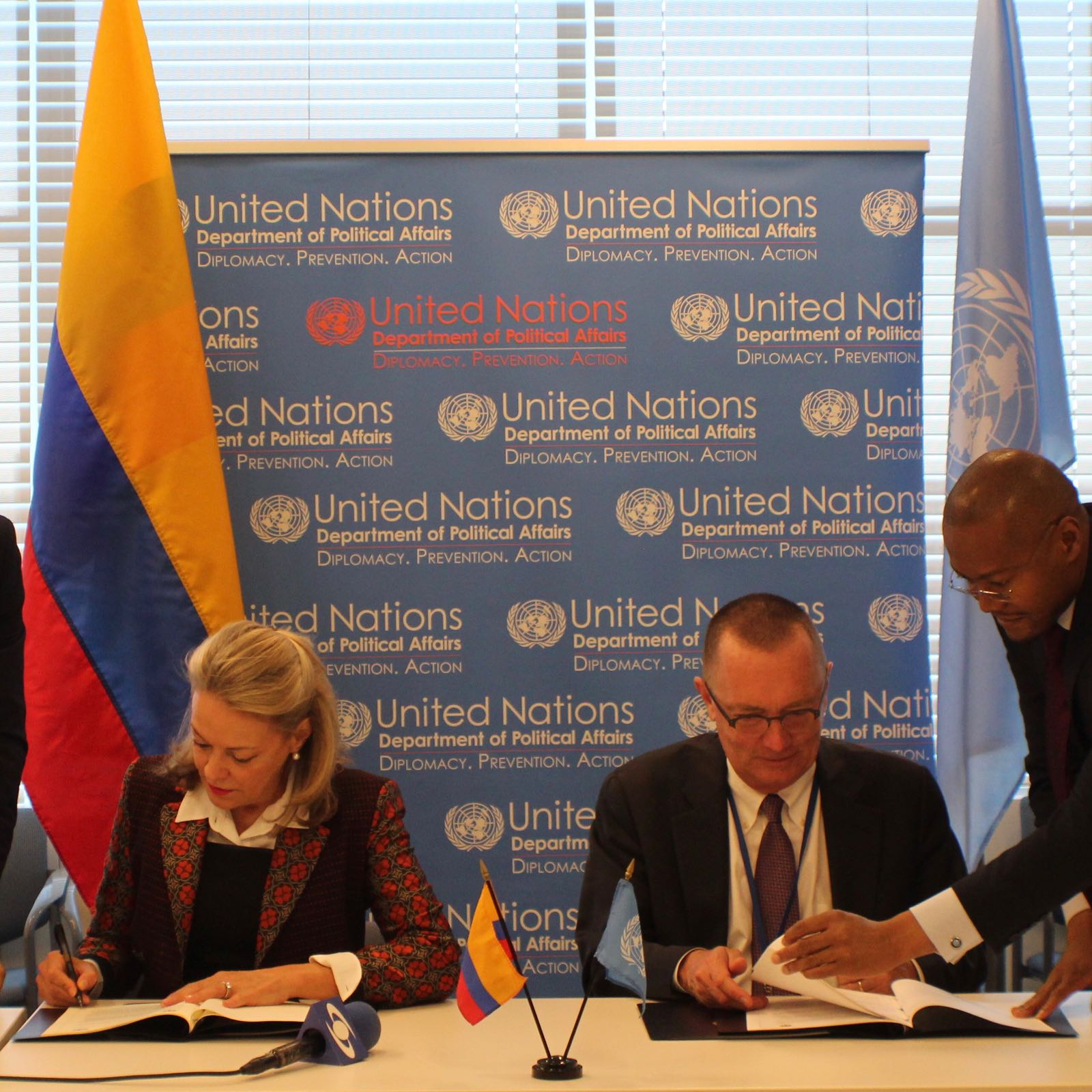 Colombia y Naciones Unidas firmaron el acuerdo para el establecimiento y funcionamiento de la segunda Misión Política Especial de la ONU en Colombia