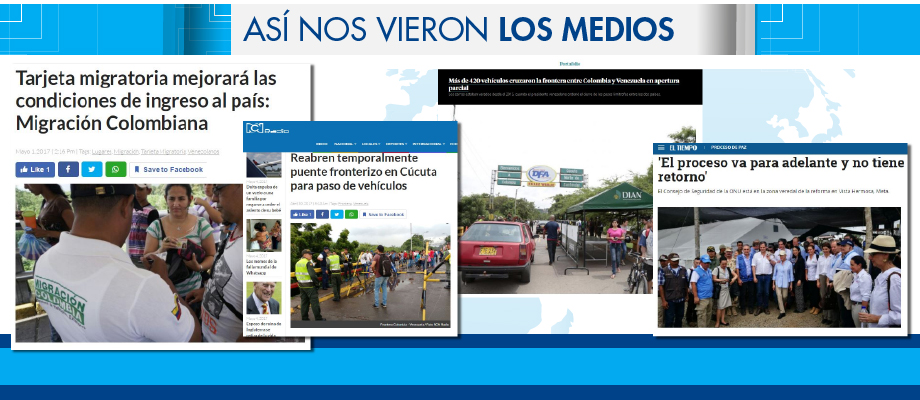 Así nos vieron los medios del 30 de abril al 5 de mayo de 2017