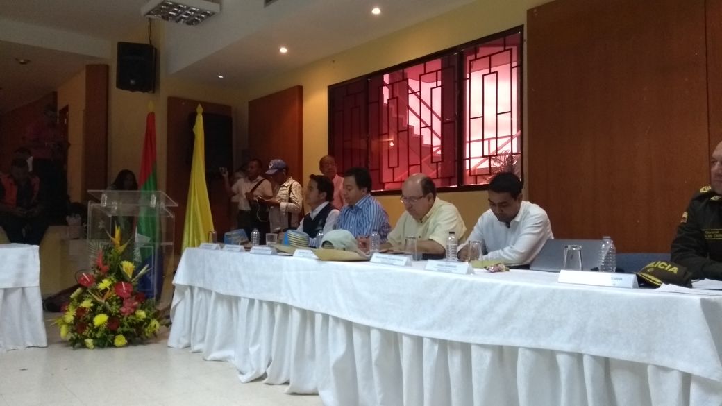 Directores de Migración Colombia y de Soberanía Territorial y Desarrollo Fronterizo de la Cancillería participan en el debate de la Comisión Segunda de la Cámara en Maicao