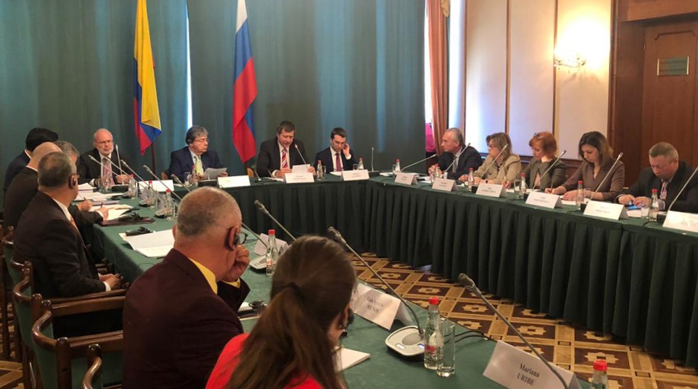 Ministro Holmes Trujillo copresidió la VII Reunión de la Comisión Mixta Intergubernamental ruso-colombiana 