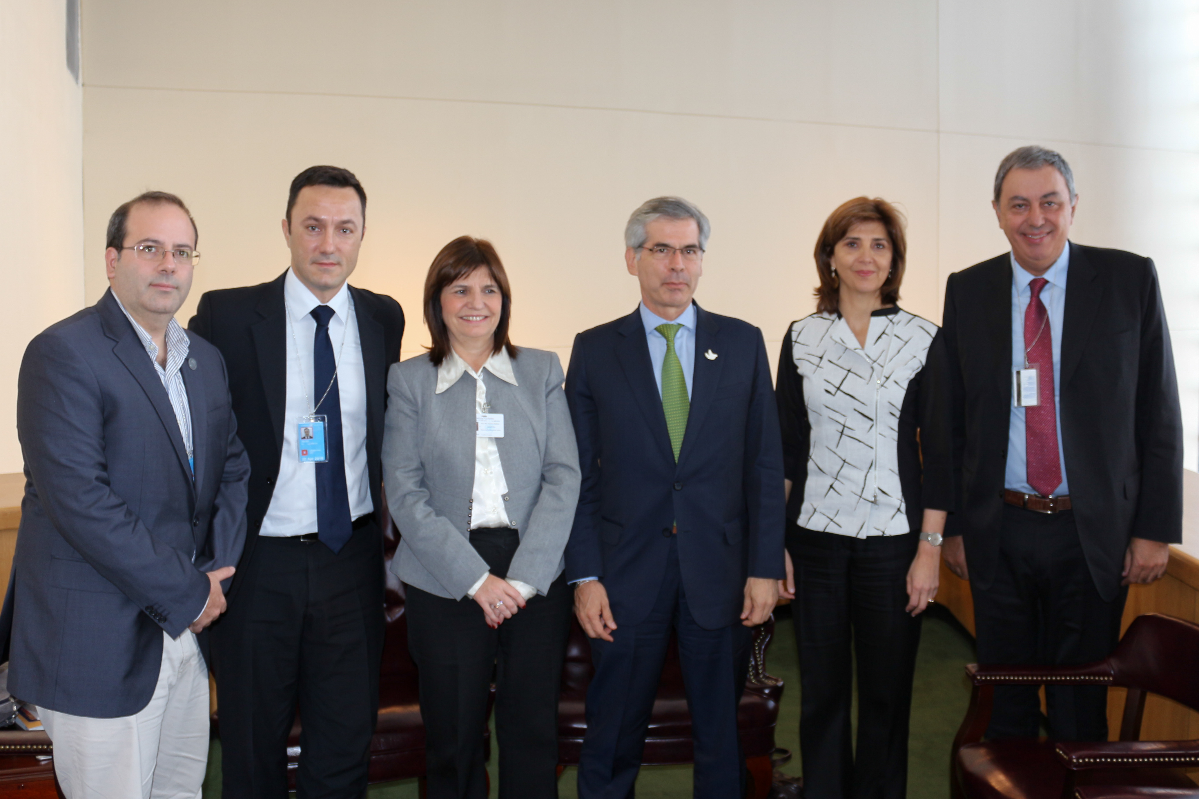 Canciller María Ángela Holguín y Ministro de Justicia, Yesid Reyes Alvarado, sostuvieron una reunión bilateral con Patricia Bulrich, la Ministra de Seguridad de Argentina