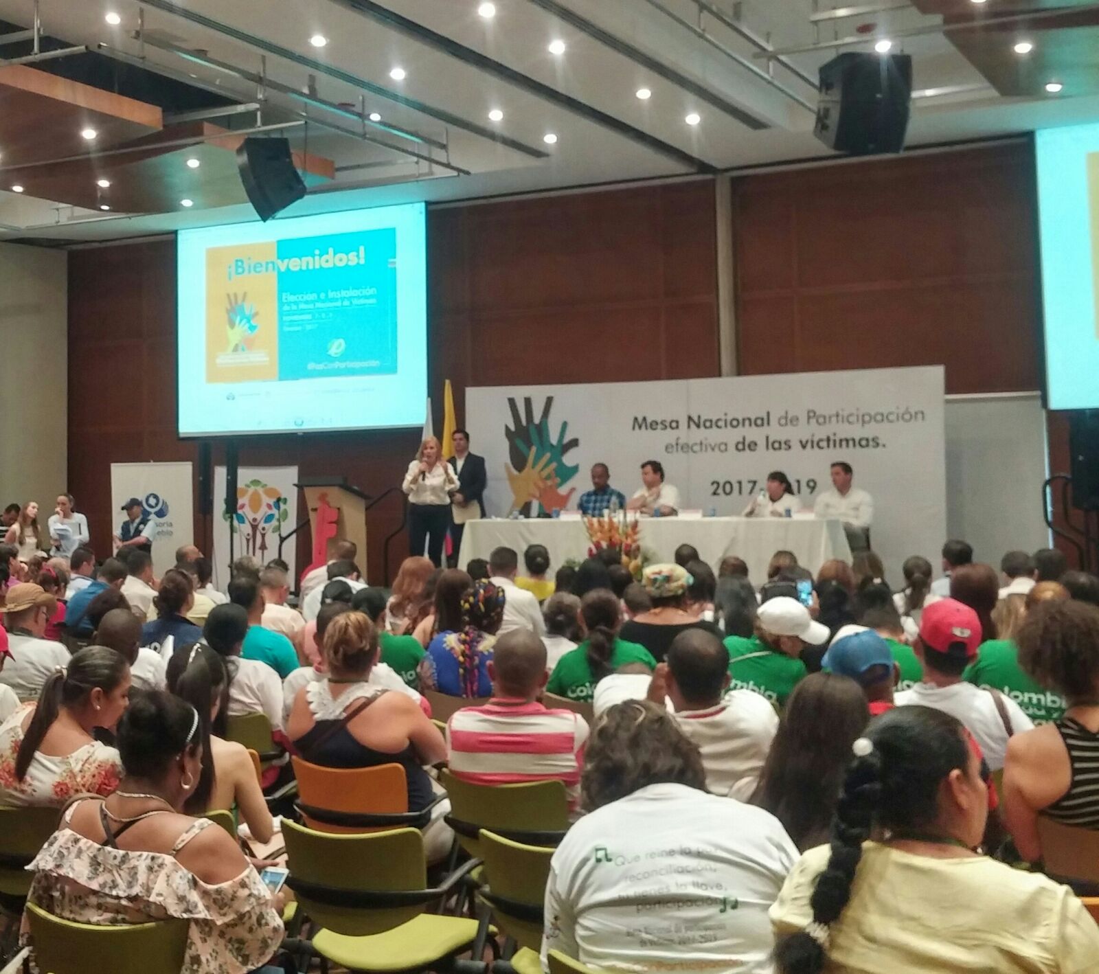 Se llevó a cabo el encuentro de la Mesa Nacional de Participación de víctimas del conflicto interno armado 