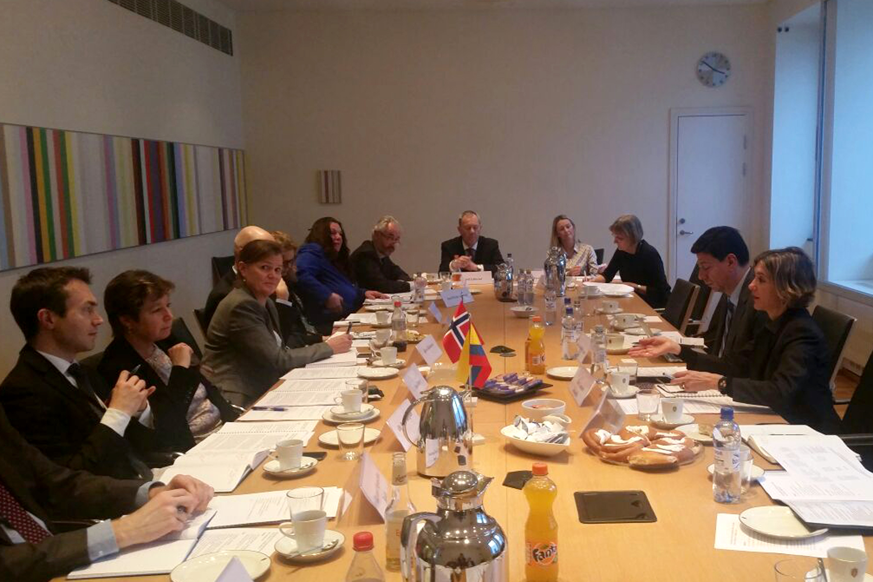 Viceministras de Relaciones Exteriores de Colombia y Noruega presidieron, en Oslo, la III reunión de Consultas Políticas