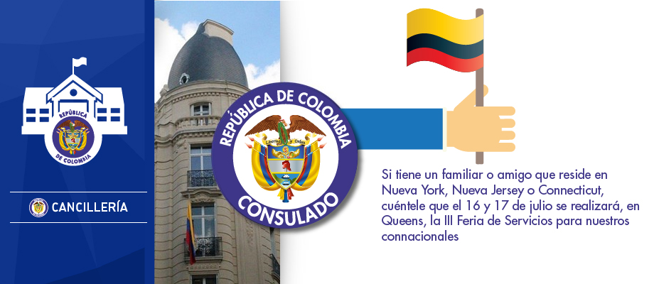 Si tiene un familiar o amigo que reside en Nueva York, Nueva Jersey o Connecticut, cuéntele que el 16 y 17 de julio se realizará, en Queens, la III Feria de Servicios para nuestros connacionales