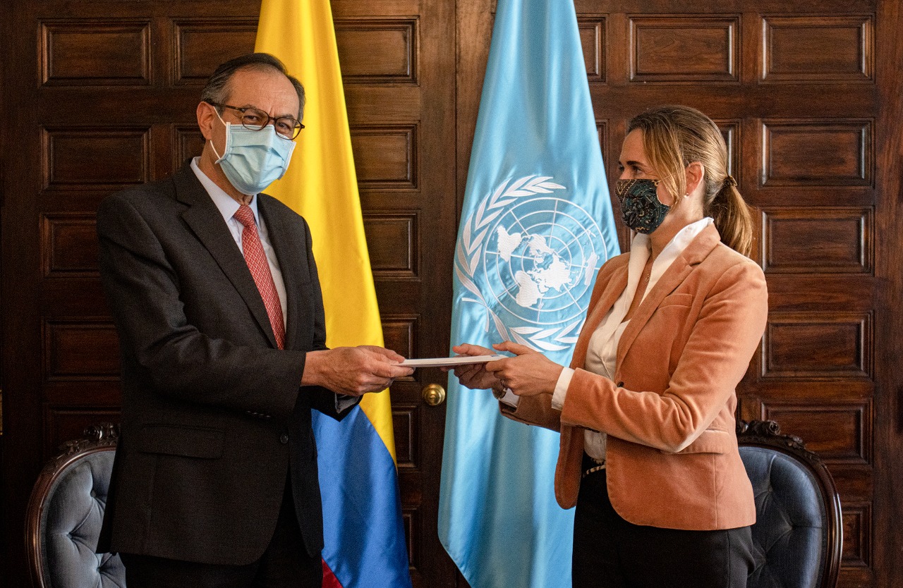 Cancillería y nueva representante del PNUD continuarán impulsando proyectos prioritarios de la agenda nacional 