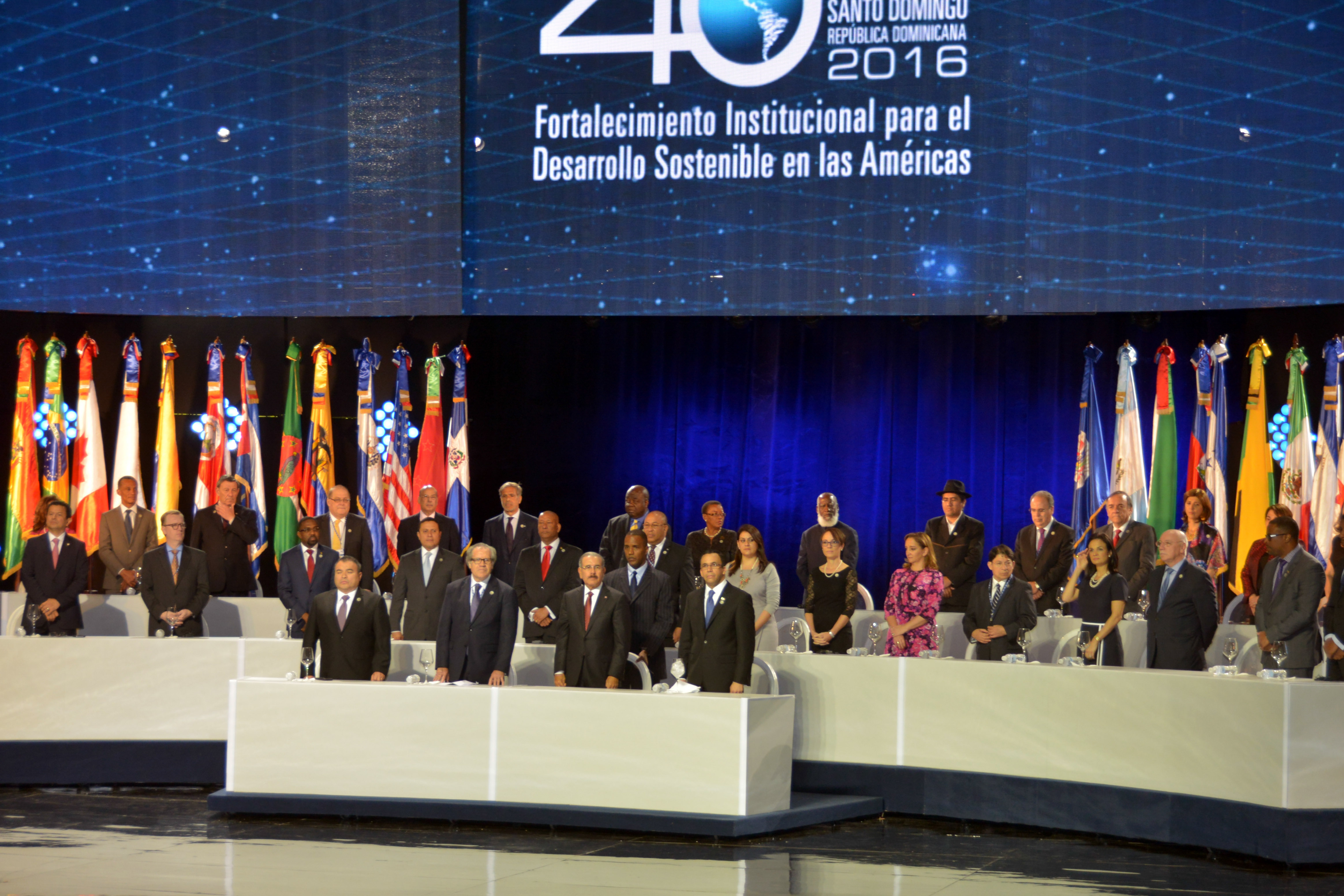 Canciller Holguín participó en el Cuadragésimo Sexto Período Ordinario de Sesiones de la Asamblea General de la OEA, en República Dominicana