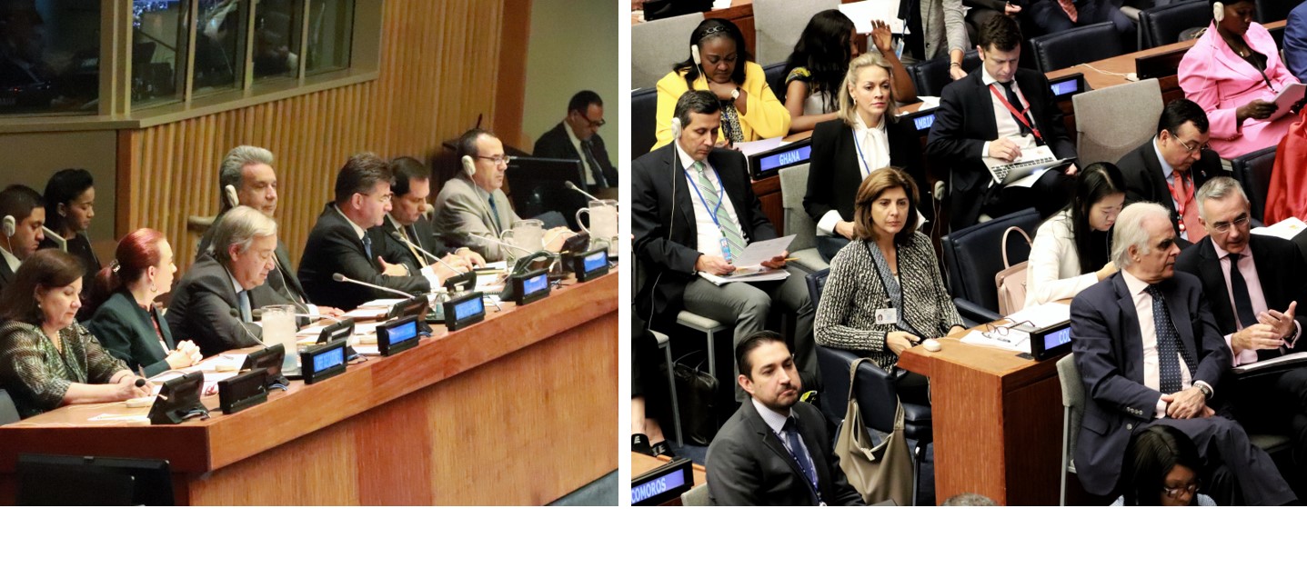 Canciller Holguín asistió a la 41° Reunión de Ministros y Ministras de Relaciones Exteriores del G77 y China