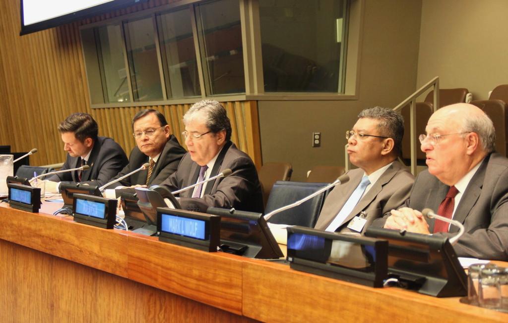 En Nueva York, Canciller Holmes Trujillo anunció que se realizará en Cali una conferencia regional para identificar oportunidades y herramientas de cooperación internacional en la lucha contra la corrupción