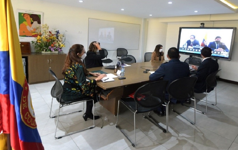 Colombia y Ecuador suscribieron el Plan Operativo Anual Binacional (POAB) 2021