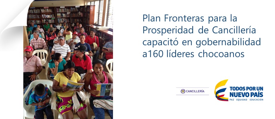 Plan Fronteras para la Prosperidad de Cancillería