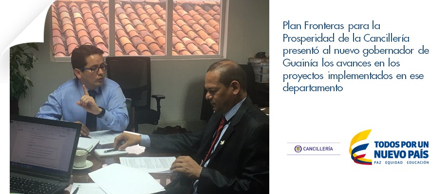 Plan Fronteras para la Prosperidad de la Cancillería