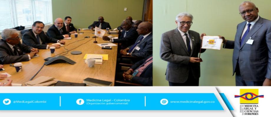 Colombia presta cooperación forense para la investigación de la violencia sexual a la República de Guinea
