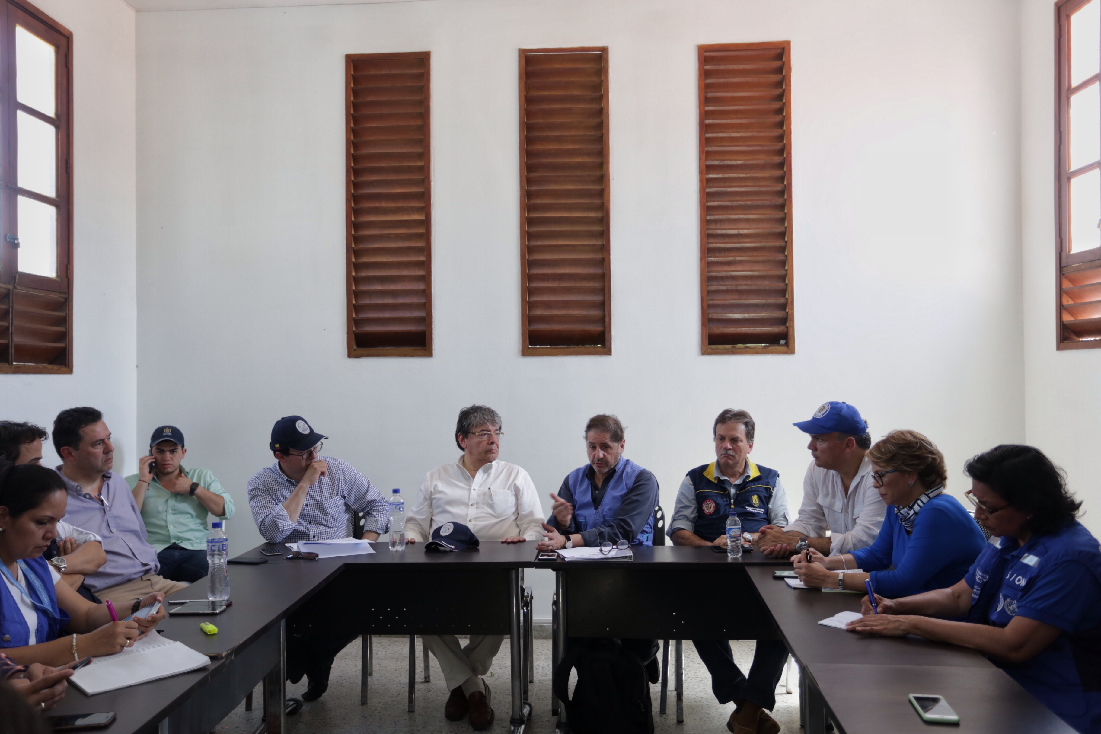 Canciller abordó el apoyo de la cooperación internacional para el manejo del fenómeno migratorio proveniente de Venezuela