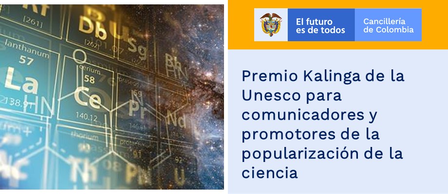 Premio Kalinga de la Unesco para comunicadores 