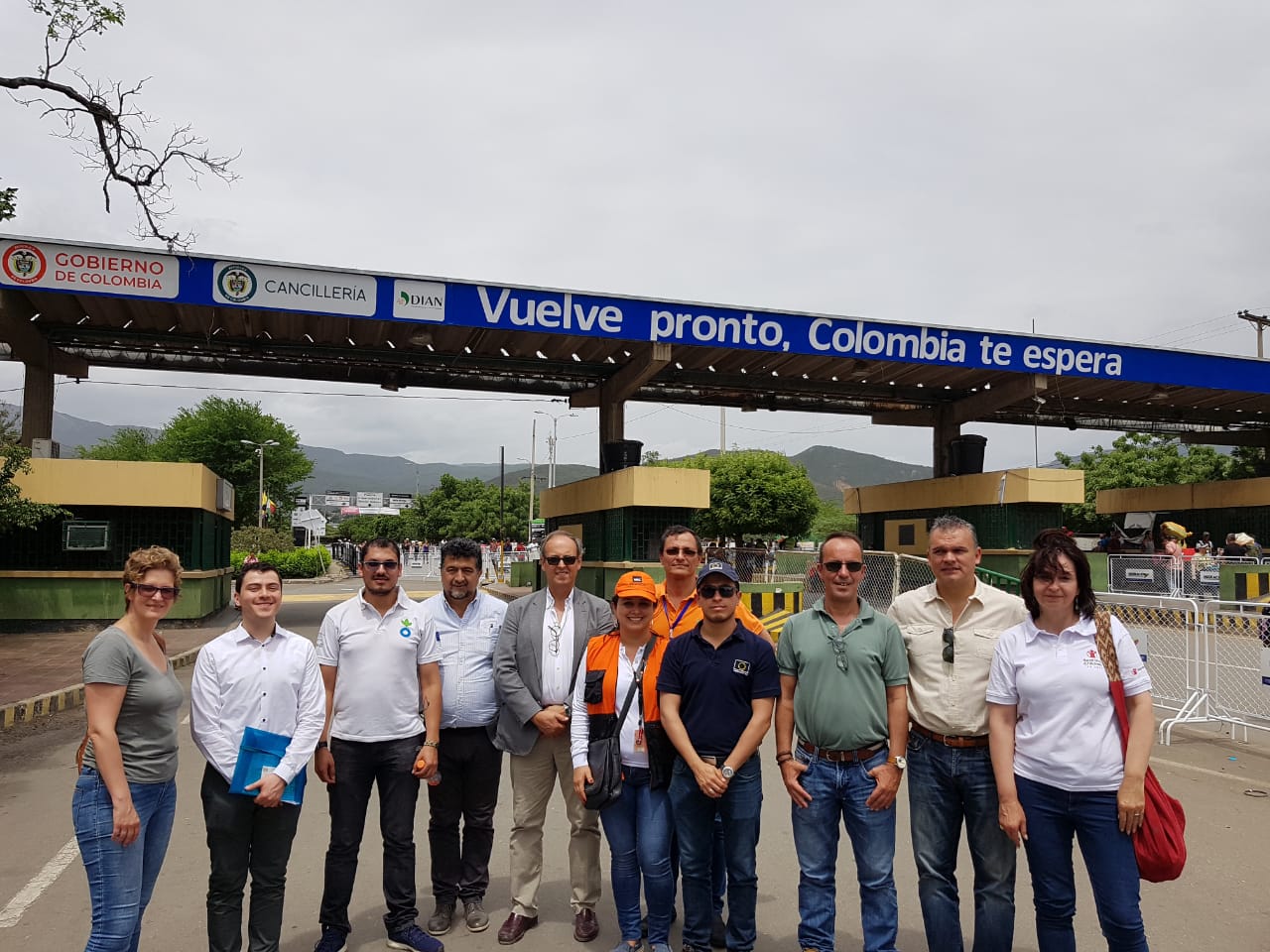 Organismo de Cooperación Internacional y Desarrollo de la Comisión Europea visitó la frontera con Cúcuta para conocer la crisis migratoria proveniente de Venezuela