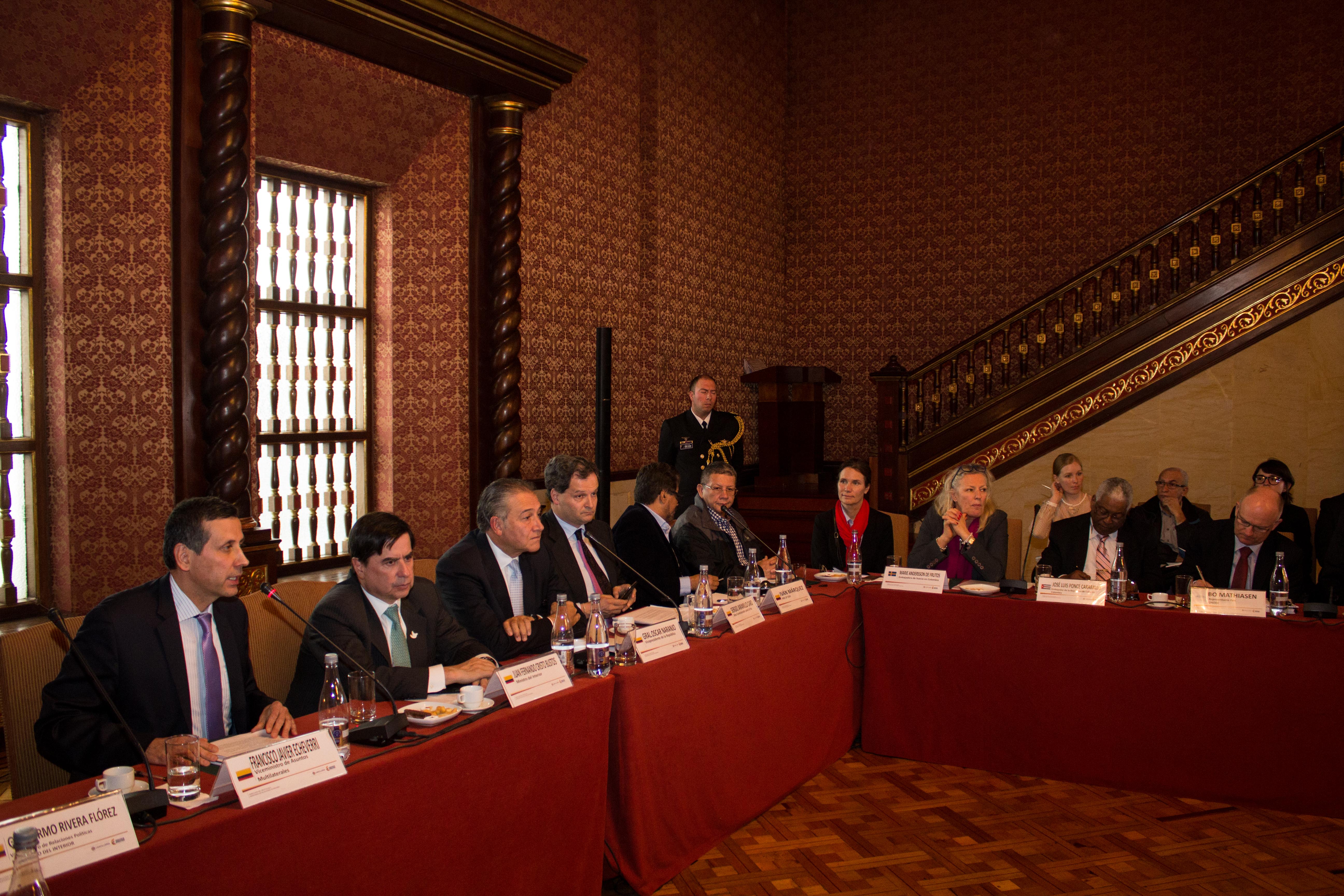 Se presentó protocolo de funcionamiento del componente de acompañamiento internacional del Acuerdo final de Paz
