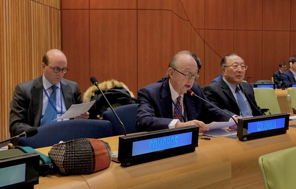 Colombia participó en la primera sesión de negociaciones intergubernamentales sobre reforma al Consejo de Seguridad ONU
