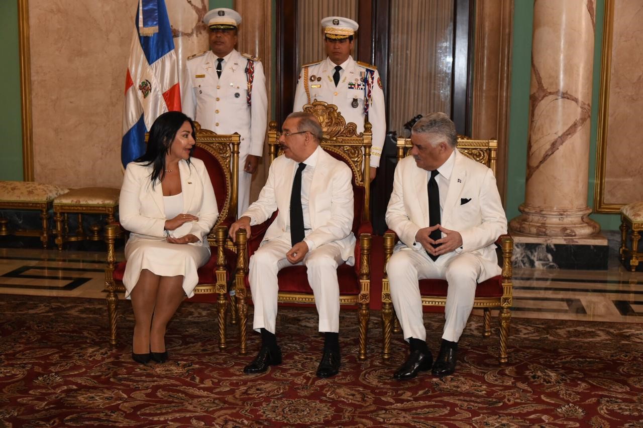 La Embajadora de Colombia, Nohora Tovar Rey, presentó cartas credenciales ante el Presidente de República Dominicana, Danilo Medina Sánchez