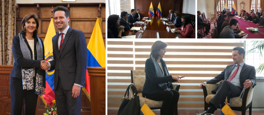 Resumen de visita de la Canciller Holguín a Ecuador 