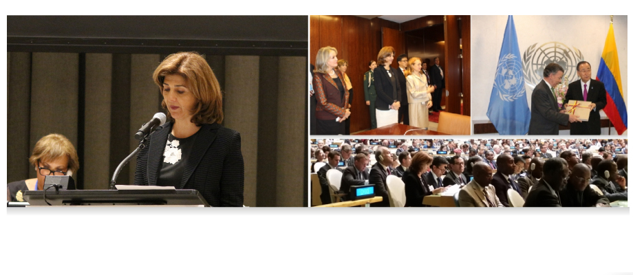 19 de septiembre: Agenda  la Canciller Holguín en la 71 Asamblea General de las Naciones Unidas