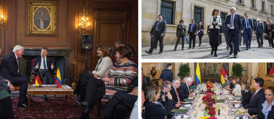 Resumen de la visita del Ministro de Relaciones Exteriores de Alemania, Frank Walter – Steinmeier, a Colombia