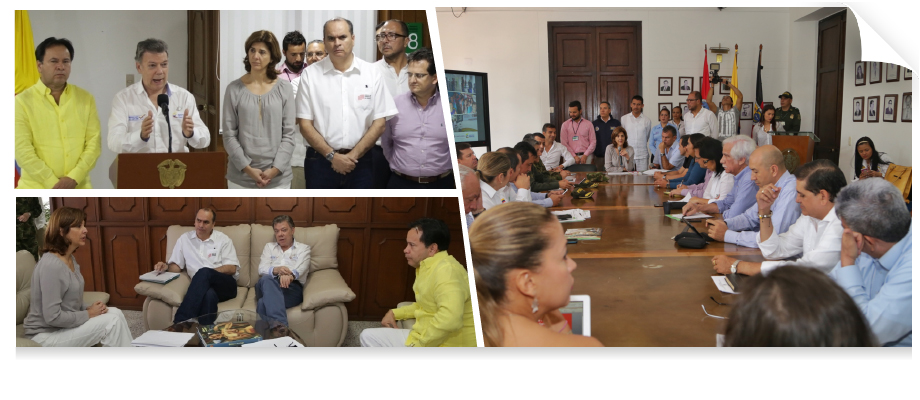 Resumen de noticias de la visita que realizó la Canciller Holguín a Cúcuta para revisar la situación en la frontera 