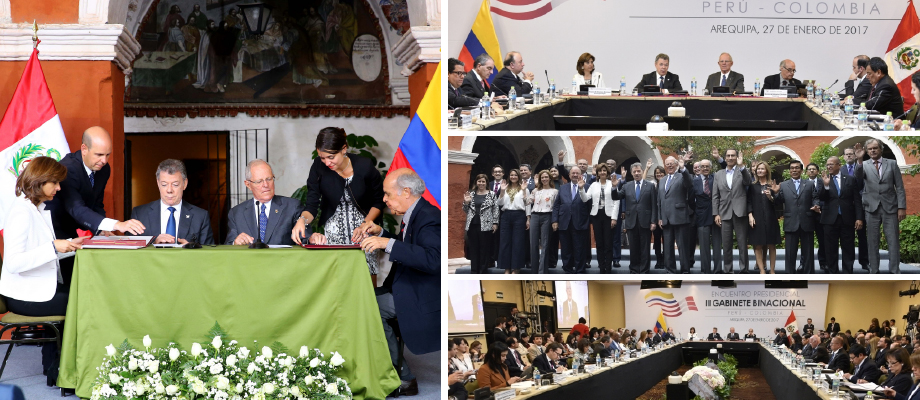 Tercer Gabinete Binacional Perú - Colombia