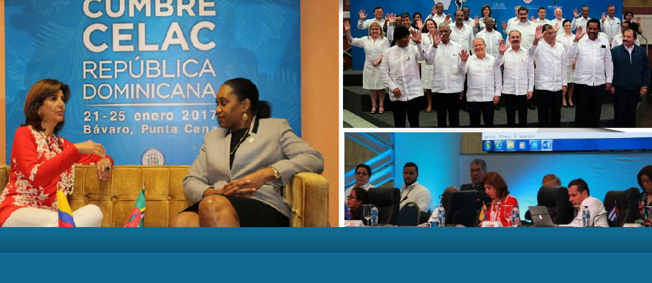 Resumen de la participación de la Canciller Holguín en V Cumbre de la Comunidad de Estados Latinoamericanos y Caribeños (Celac)